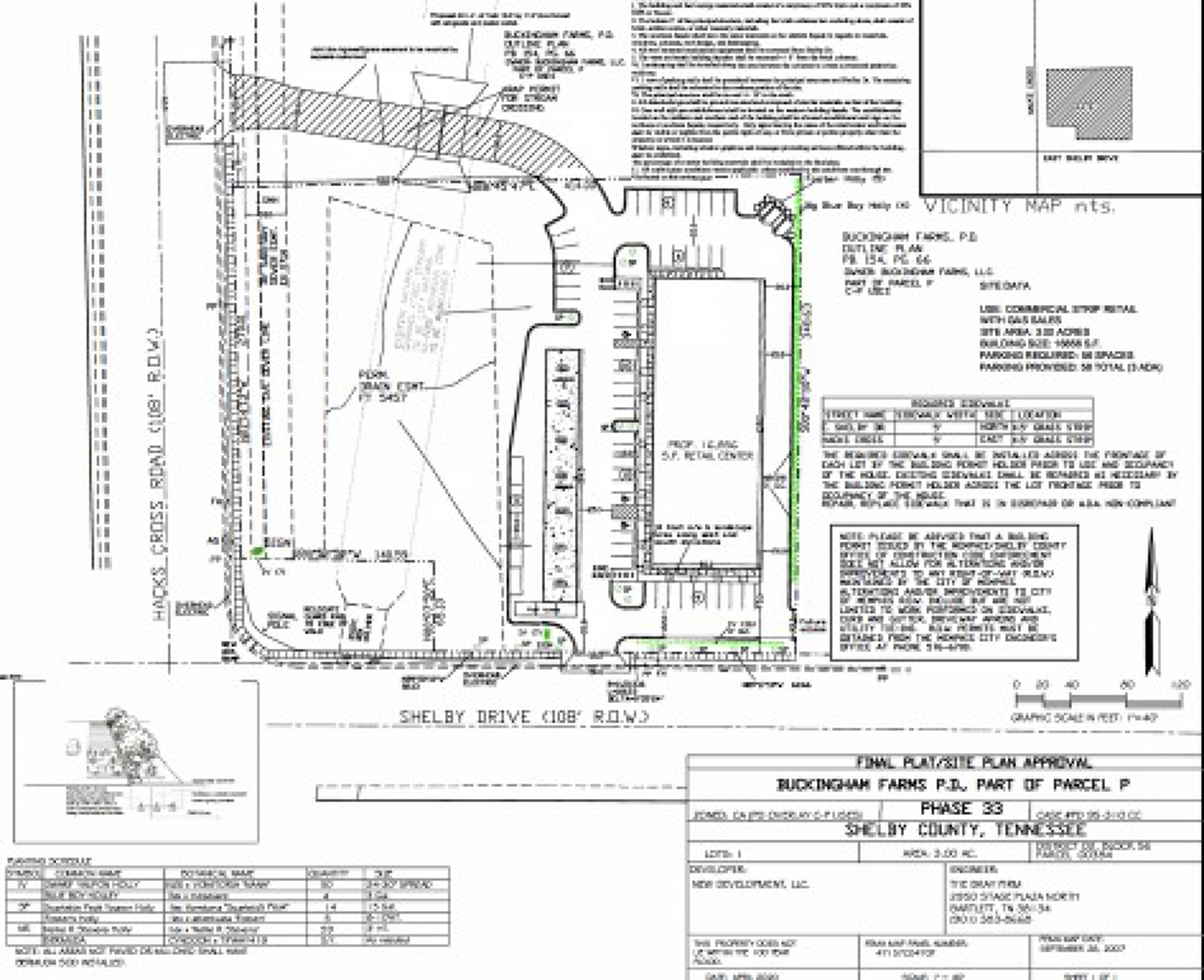 NEC Hacks Cross Rd. & E Shelby Dr, Memphis, TN 38125