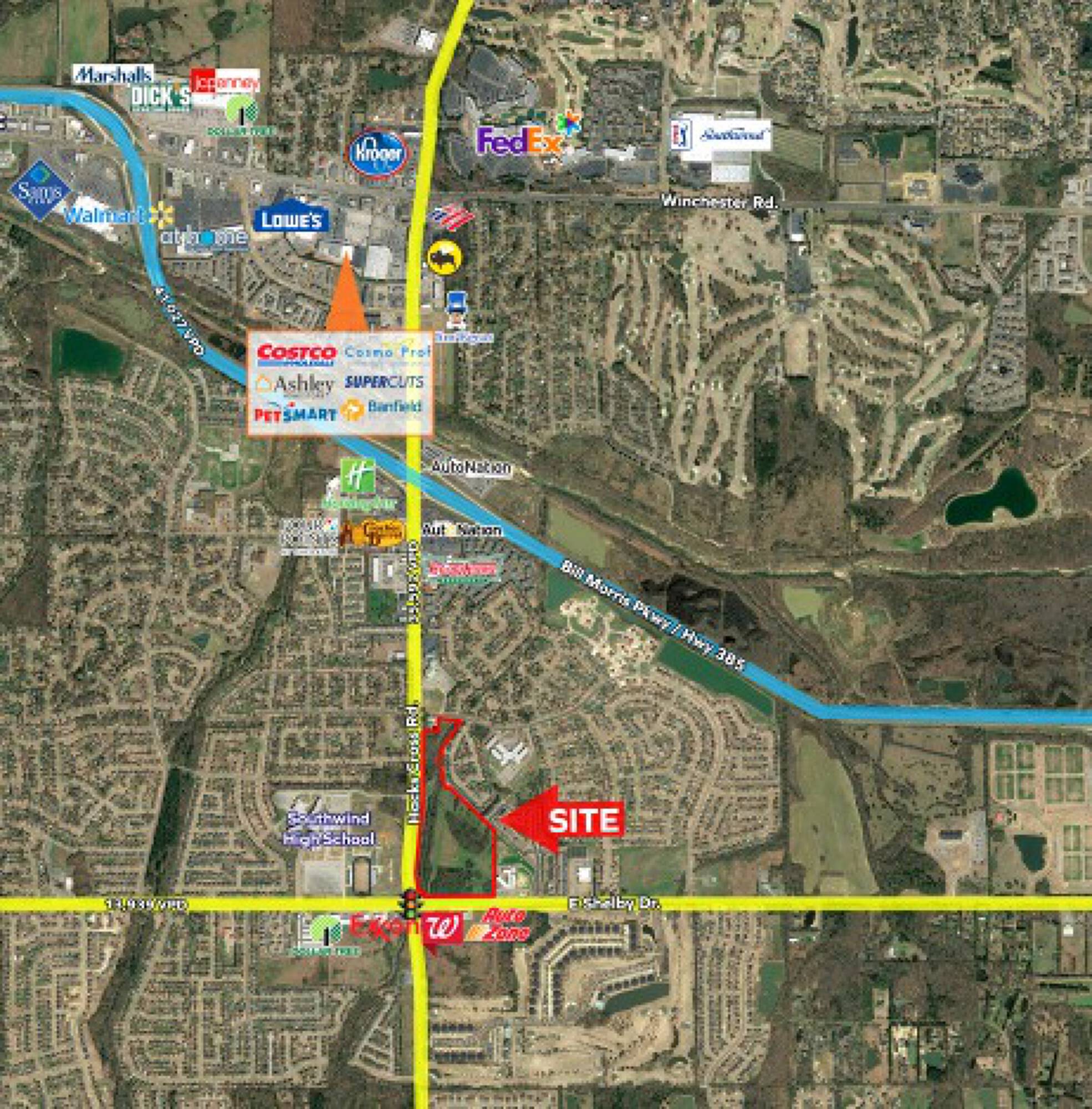 NEC Hacks Cross Rd. & E Shelby Dr, Memphis, TN 38125