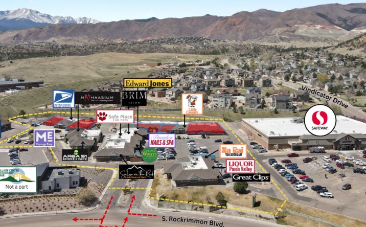 Pictures of Retail property located at 710 Village Center Dr, Colorado Springs, CO 80919 for lease - image #1