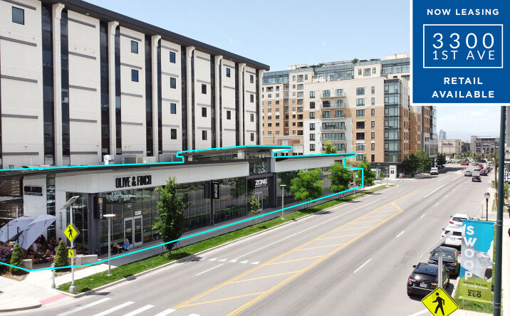 Pictures of Retail property located at 3300 E 1st Avenue, Denver, CO 80206 for lease - image #1