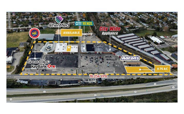 Pictures of Retail property located at 3824-4000 Linden Avenue, Dayton, OH 45432 for lease - image #1