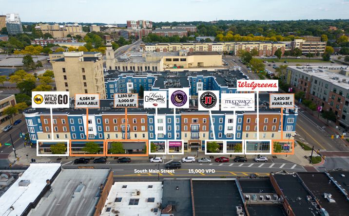 Pictures of Retail property located at 349-379 S. Main Street, Akron, OH 44308 for lease - image #1