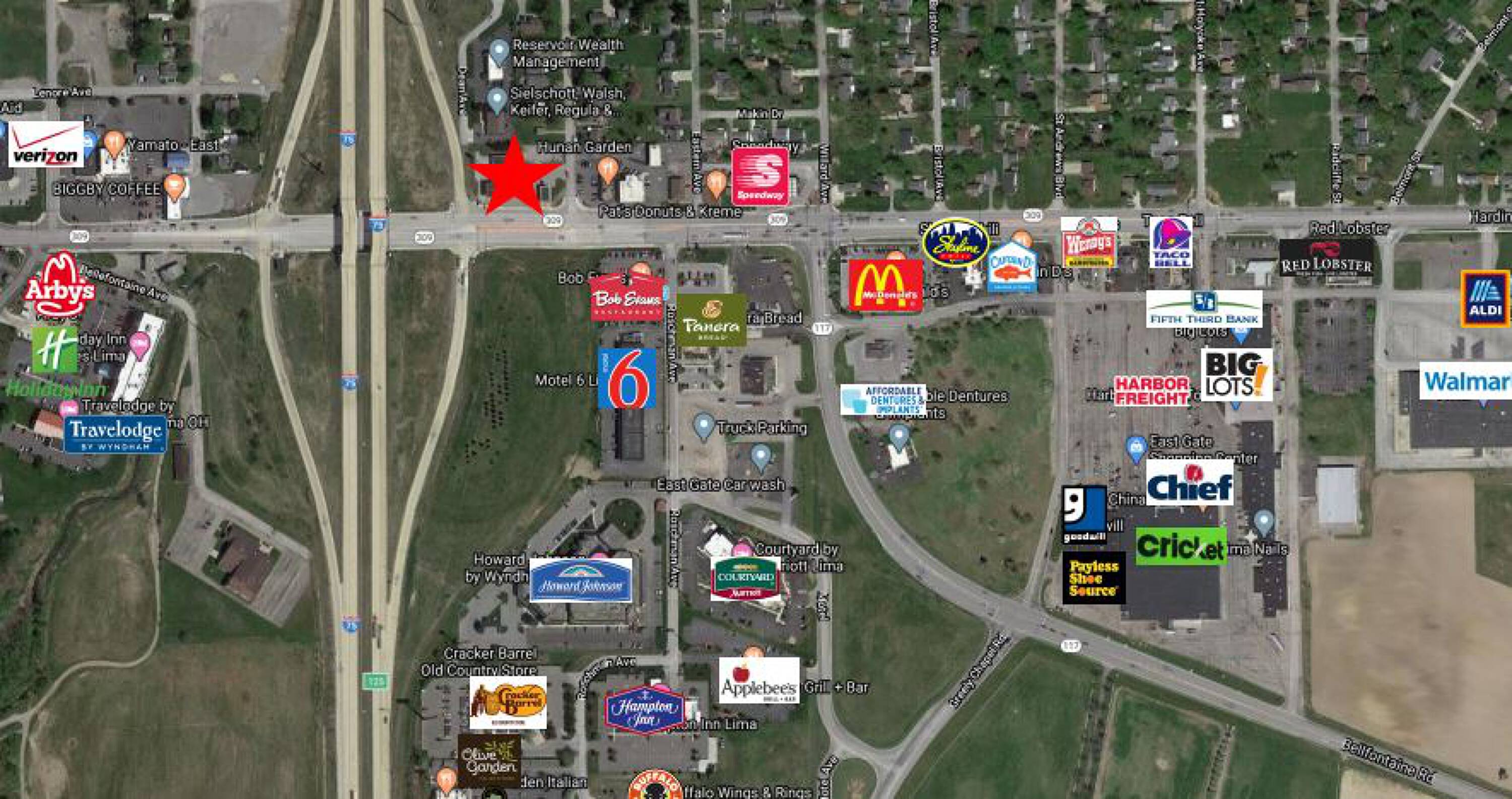 1703 Harding Hwy, Lima, OH 45804 Land for Lease 1703 Harding Highway