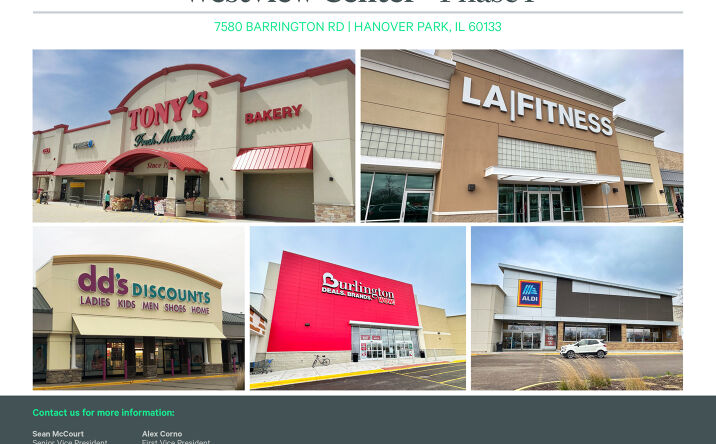 Pictures of Retail property located at 7580 Barrington Rd, Hanover Park, IL 60133 for lease - image #1