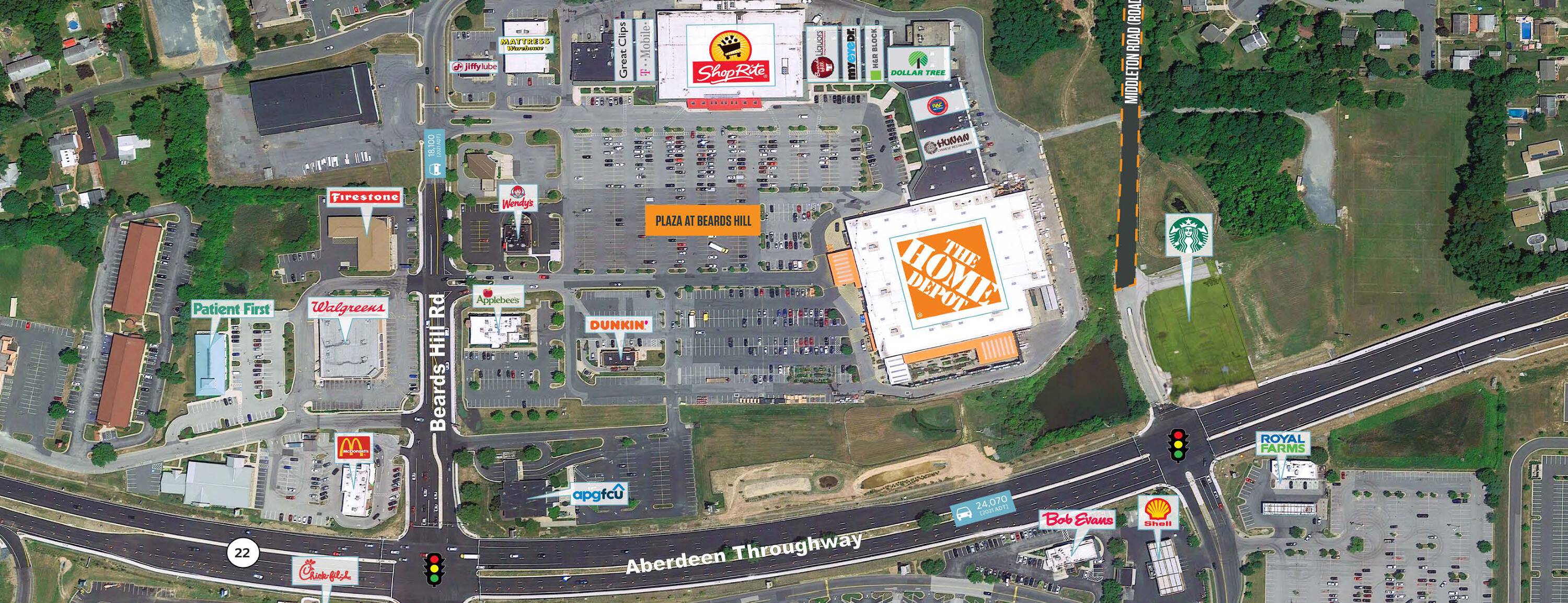 Beards Hill Rd & Route 22, Aberdeen, MD 21001