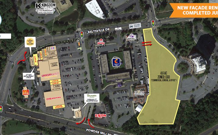 Pictures of Retail property located at 11601-11735 Beltsville Dr., Calverton, MD 20705 for sales - image #1