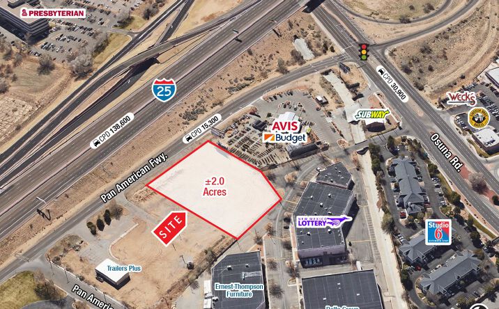 Pictures of Retail, Land property located at 7021 Pan American Fwy, Albuquerque, NM 87109 for lease - image #1