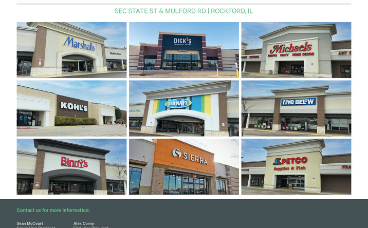 Pictures of Retail property located at 6150 E State St, Rockford, IL 61108 for lease - image #1