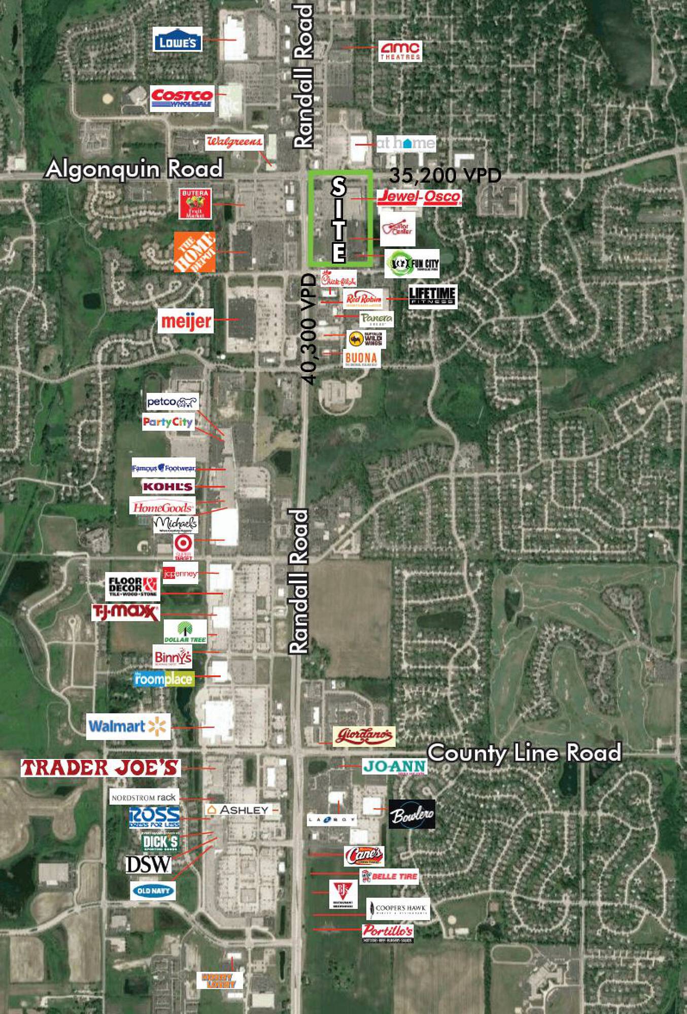175215 S Randall Rd, Algonquin, IL 60102 Retail Space for Lease