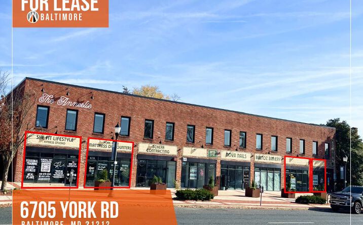 Pictures of Retail, Office property located at 6705 York Rd, Baltimore, MD 21212 for lease - image #1