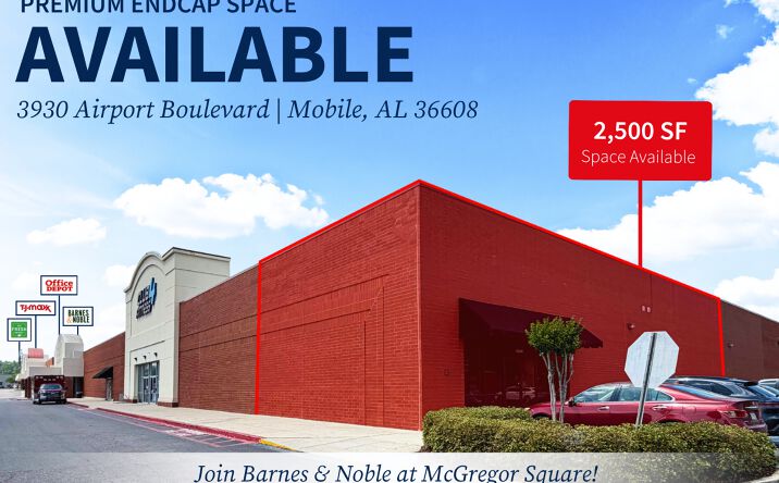 Pictures of Retail, Office property located at 3930 Airport Blvd, Mobile, AL 36608 for lease - image #1