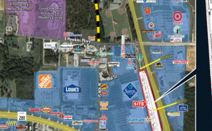 Pictures of Retail, Land property located at Wal St, Longview, TX 75605 for lease - image #1