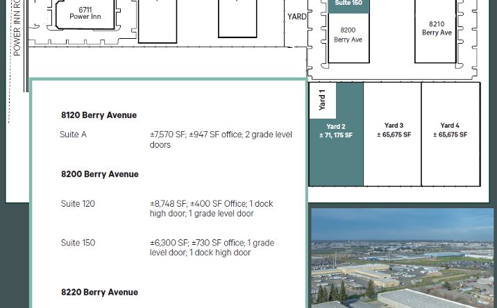 Pictures of Industrial property located at 8220 Berry Ave, Sacramento, CA 95828 for lease - image #1