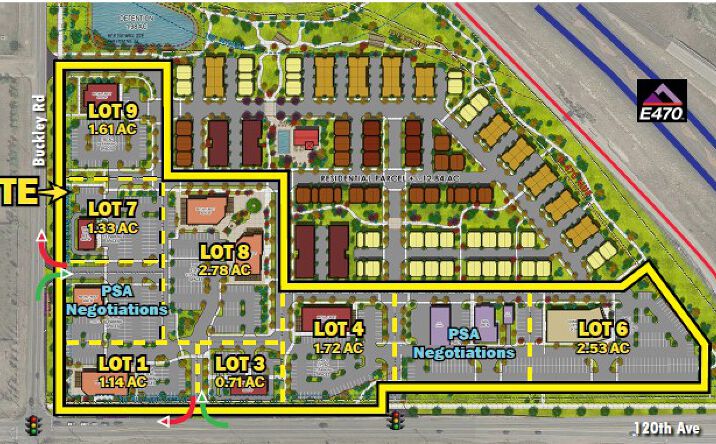 Pictures of Land property located at NEC OF EAST 120TH AVENUE & BUCKLEY ROAD, Commerce City, CO 80603 for sales - image #1