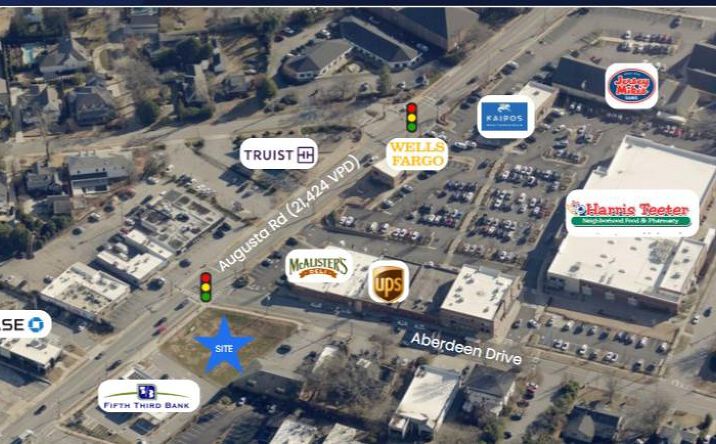 Pictures of Land property located at 1600 Augusta St, Greenville, SC 29605 for lease - image #1