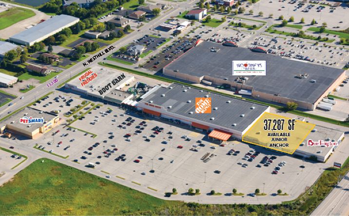 Pictures of Retail property located at 613-697 N. Westhill Blvd, Grand Chute, WI 54914 for lease - image #1