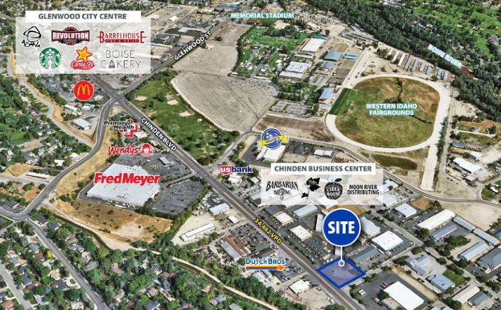 Pictures of Land property located at 5200 W. Chinden Blvd, Garden City, ID 83714 for sales - image #1