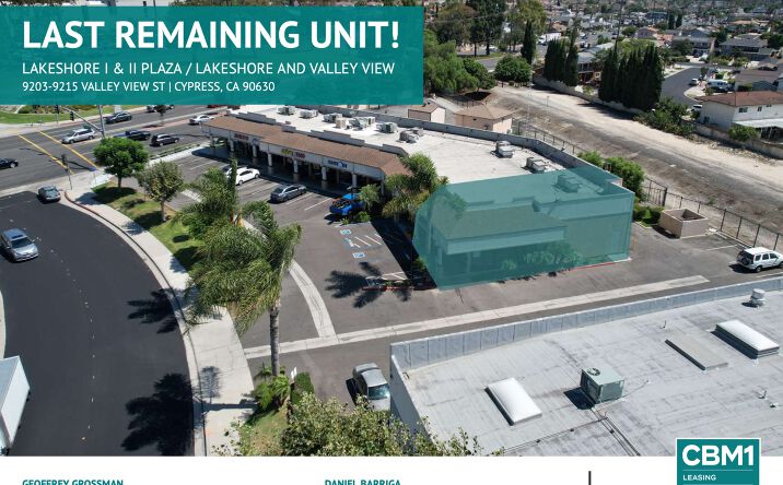 Pictures of Retail property located at 9203-9215 Valley View St, Cypress, CA 90630 for lease - image #1