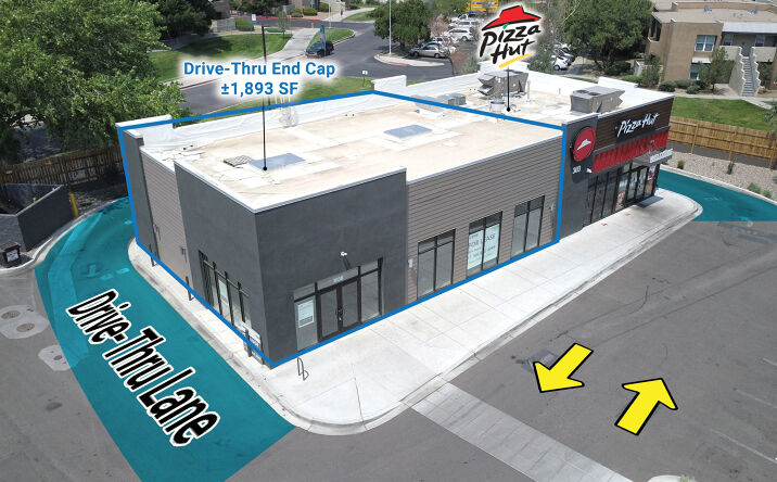 Pictures of Retail property located at 303 Coors Blvd NW, Albuquerque, NM 87121 for lease - image #1