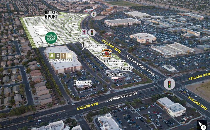 Pictures of Retail property located at 1930 E Williams Field Rd, Gilbert, AZ 85295 for lease - image #1