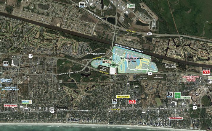 Pictures of Retail property located at Hwy 17 & 62nd Ave, Myrtle Beach, SC 29572 for lease - image #1