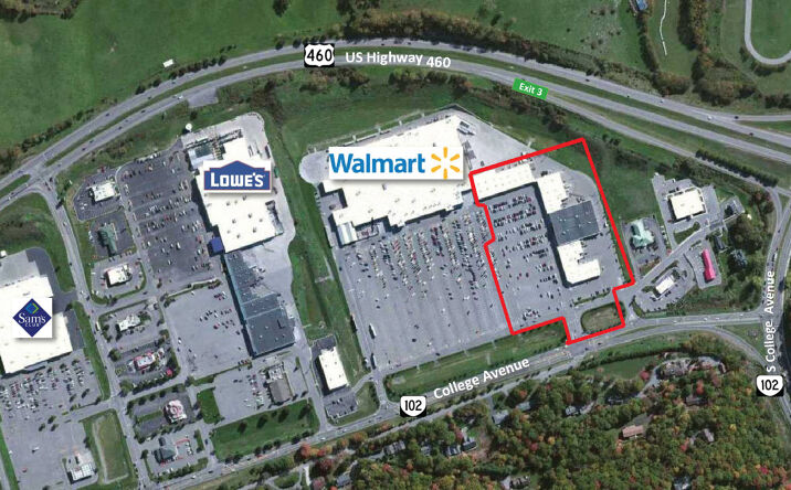 Pictures of Retail property located at 4001 College Ave, Bluefield, VA 24605 for lease - image #1
