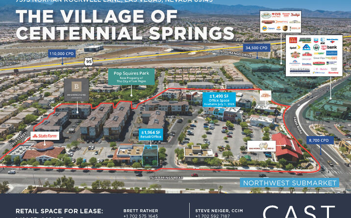Pictures of Retail, Office property located at 7557 Norman Rockwell Ln, Las Vegas, NV 89143 for lease - image #1