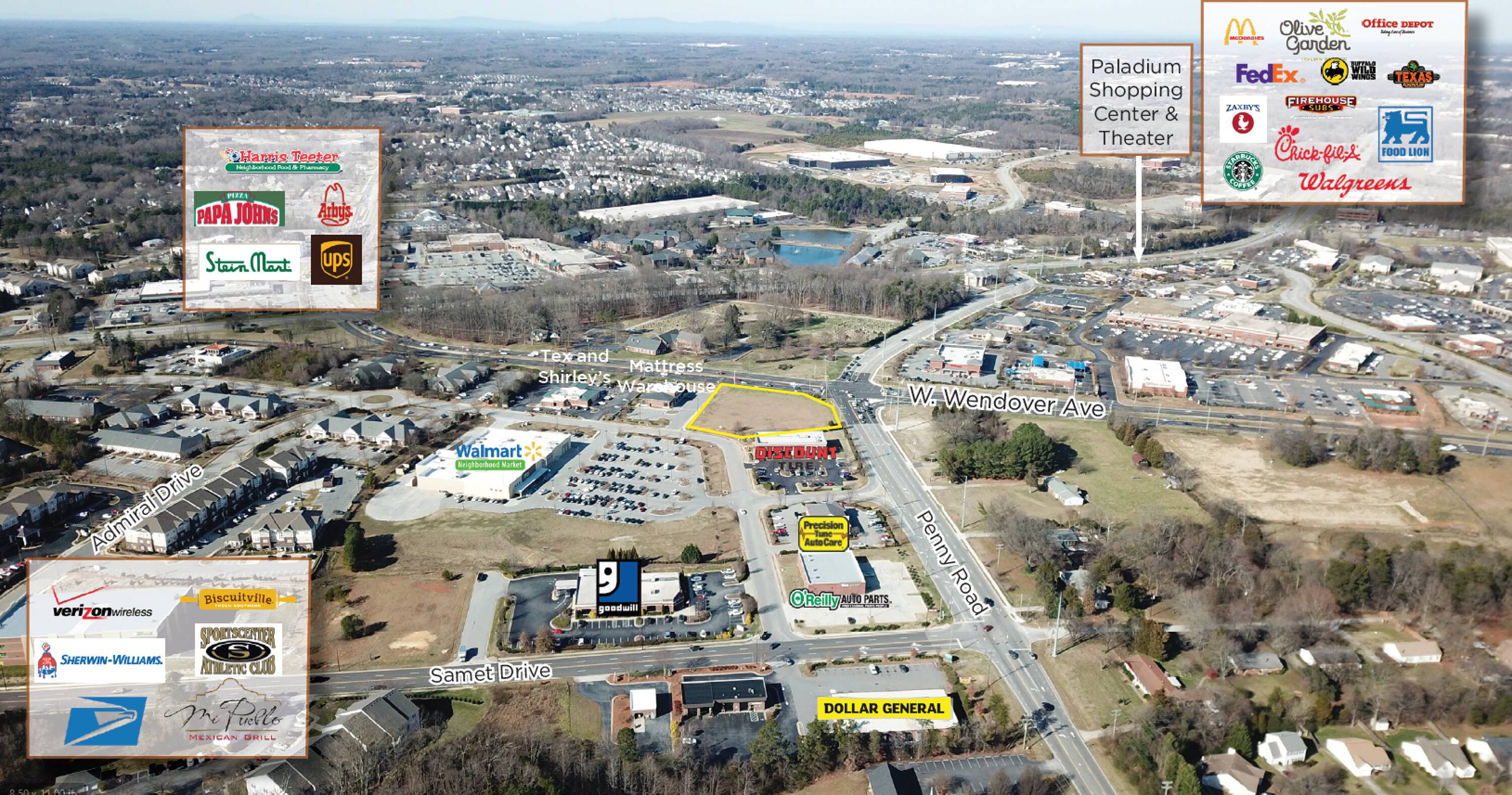 Wendover Ave/Penny Rd Corner, High Point, NC 27265