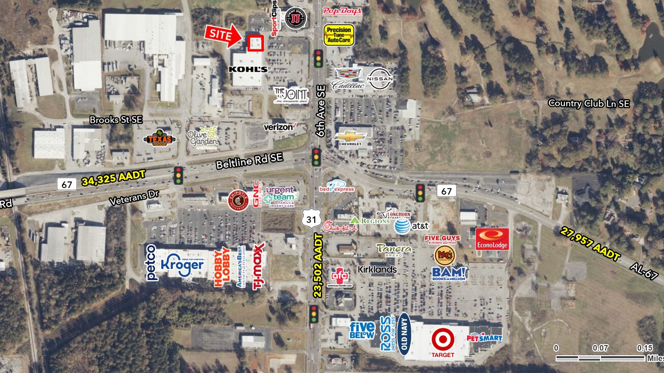 2407 6th Avenue, Decatur, AL 35601 Retail Space for Lease The