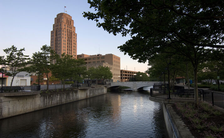 Pictures of Office property located at 70 W Michigan Avenue, Battle Creek, MI 49017 for lease - image #1