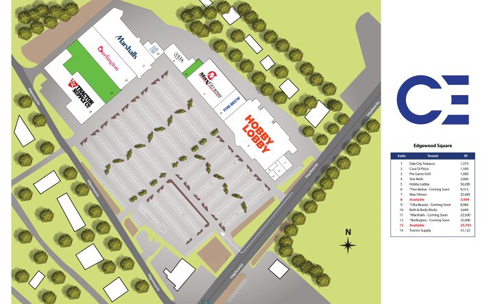 Pictures of Retail property located at 101 Edgewood Dr, North Augusta, SC 29841 for lease - image #1