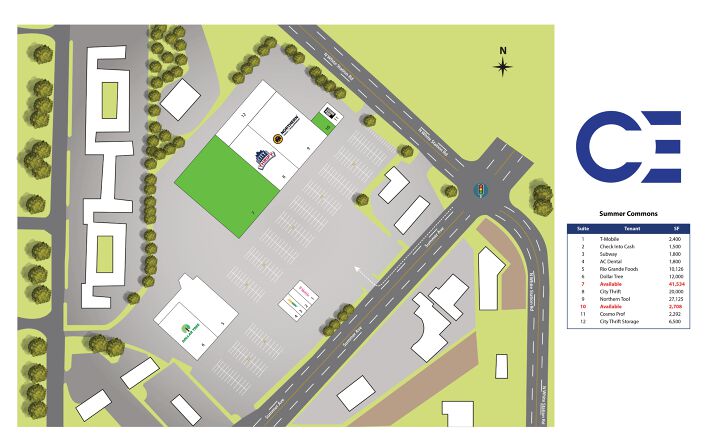 Pictures of Retail property located at 5124 Summer Ave, Memphis, TN 38122 for lease - image #1