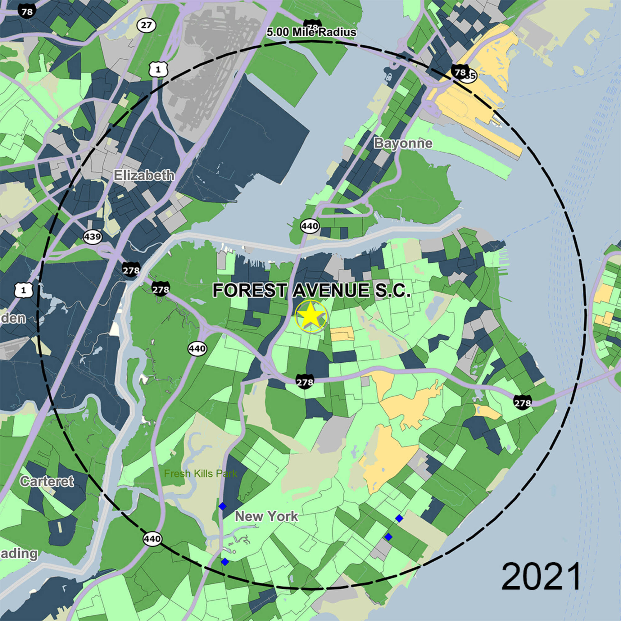 Forest Ave. & Barrett Ave., Staten Island, NY 10302