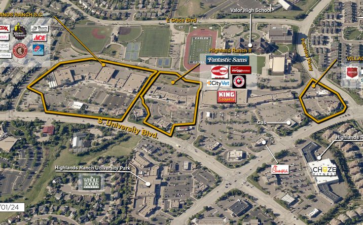 Pictures of Retail property located at S. University Blvd. & Teal Ridge Court, Highlands Ranch, CO 80130 for sales - image #1