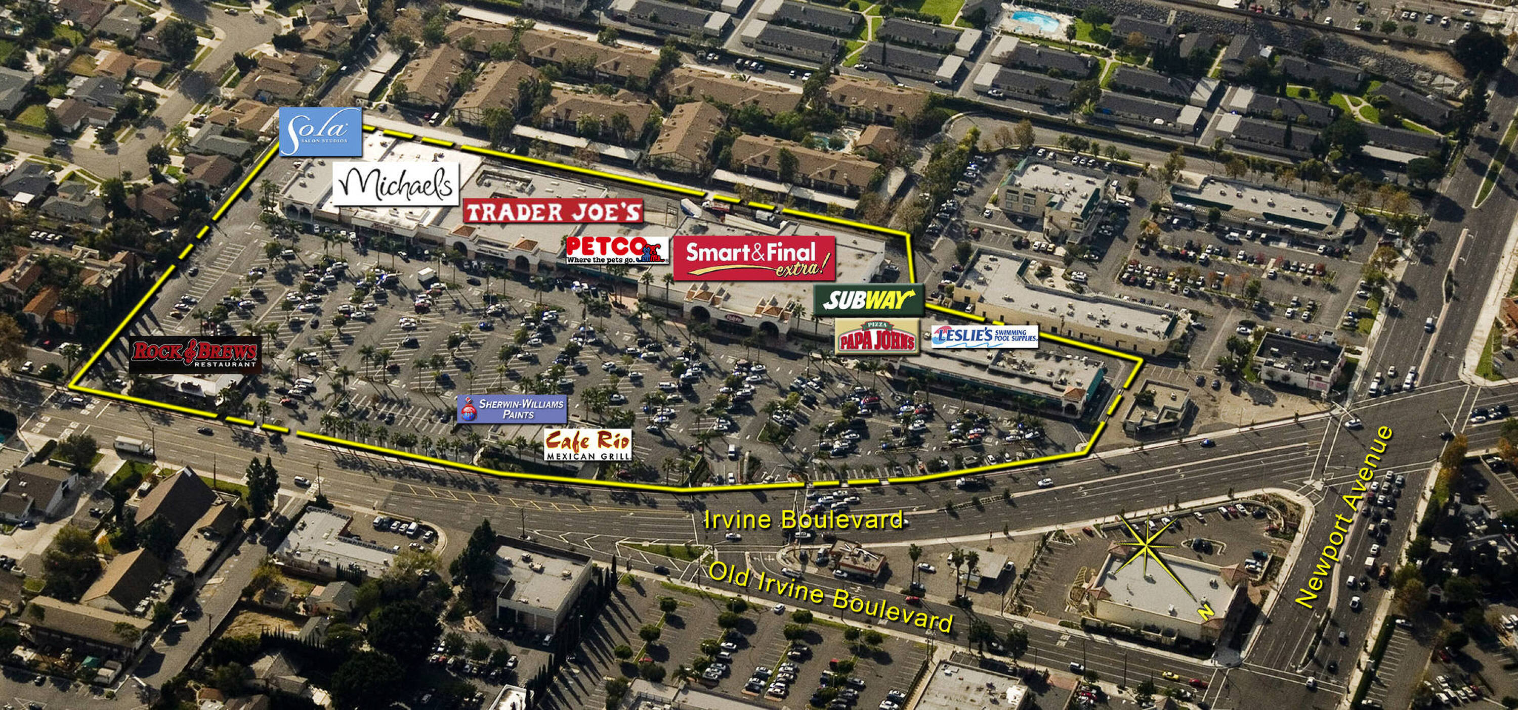 Irvine Blvd. & Newport Ave., Tustin, CA 92780 Retail Space for Lease