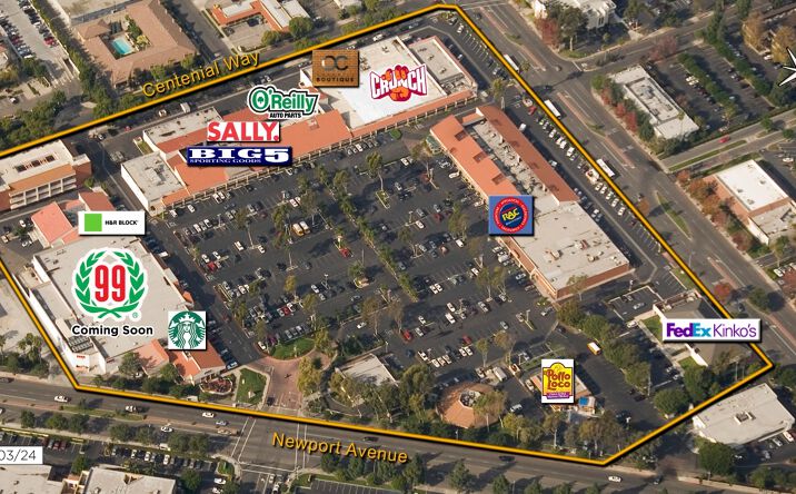 Pictures of Retail, Office property located at E. 1st St. & Newport Ave., Tustin, CA 92780 for lease - image #1