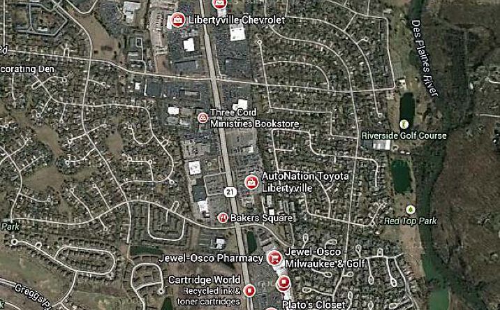Pictures of Retail, Office property located at 1153 S Milwaukee Ave, Libertyville, IL 60048 for lease - image #1