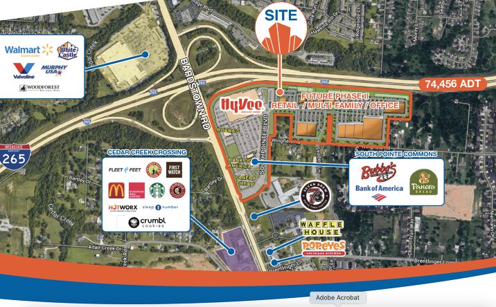 image of property at Southpointe Commons Louisville, KY 40218