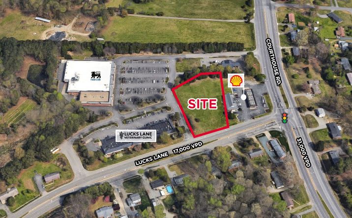 Pictures of Land property located at 1120 Courthouse Road, Chesterfield, VA 23236 for lease - image #1
