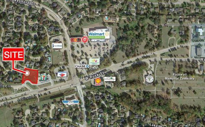 Pictures of Land property located at 1050 W Rusk St, Rockwall, TX 75087 for lease - image #1