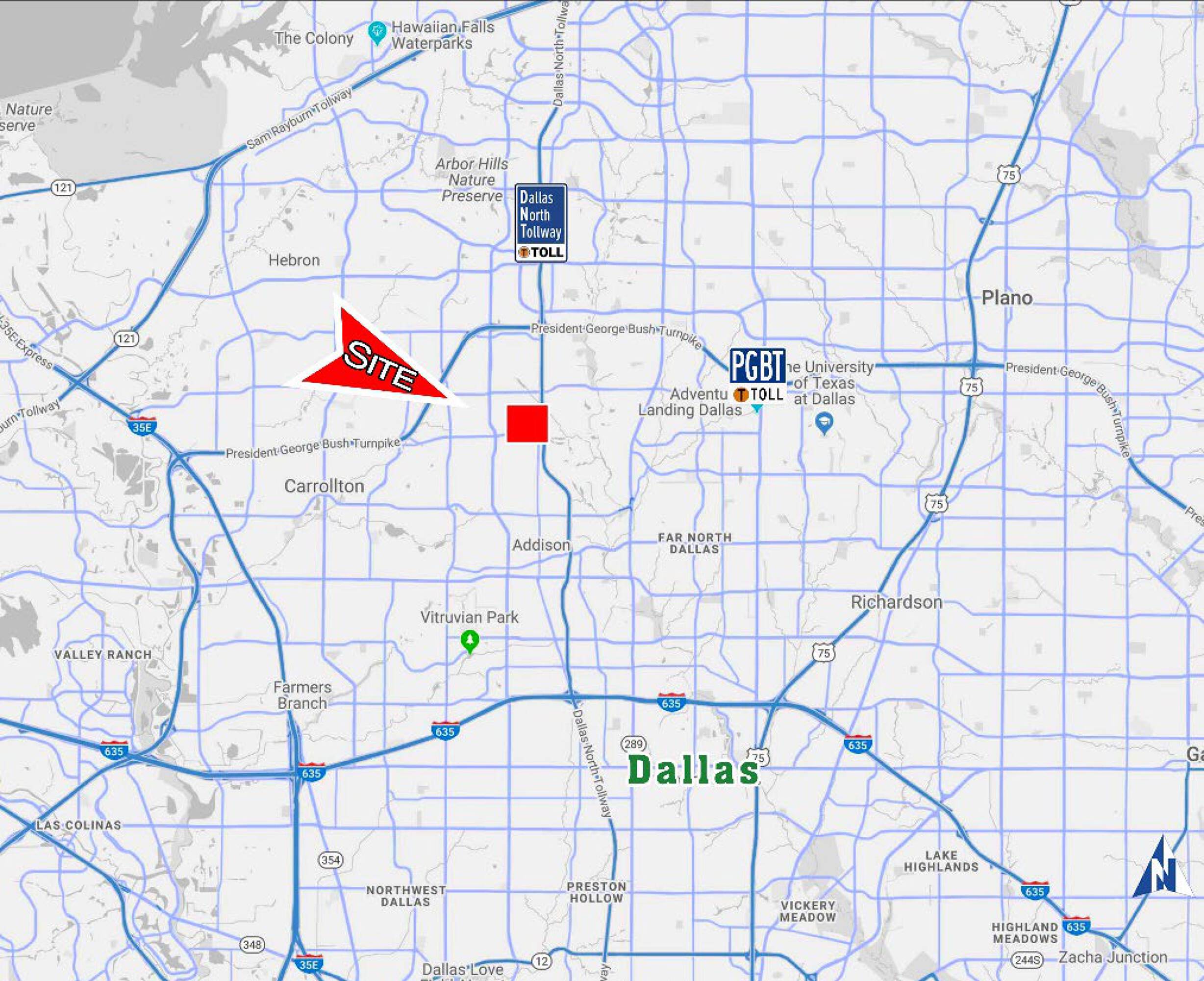 NWC Trinity Mills & Dallas Parkway, Dallas, TX 75287