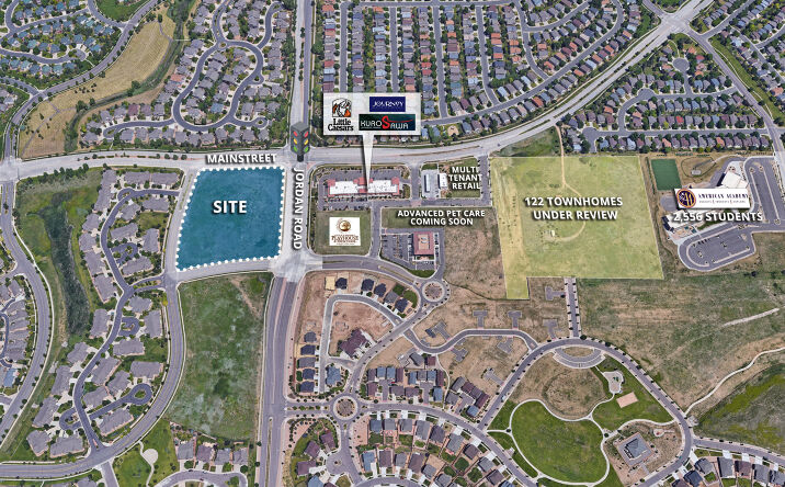 Pictures of Land property located at SWC Mainstreet and Jordan Rd, Parker, CO 80134 for lease - image #1