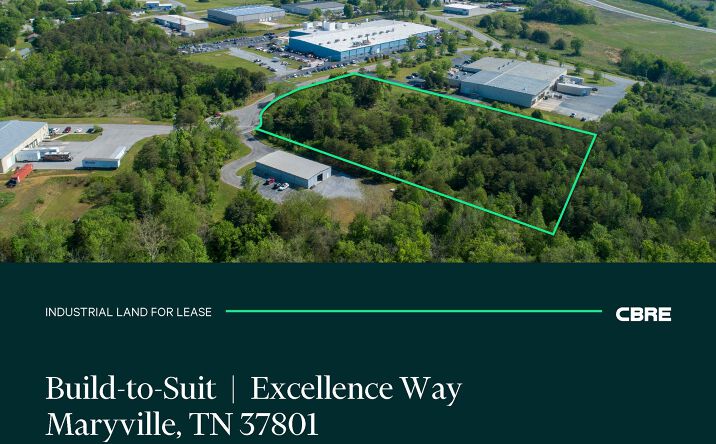 Pictures of Industrial property located at Excellence Way, Maryville, TN 37801 for lease - image #1