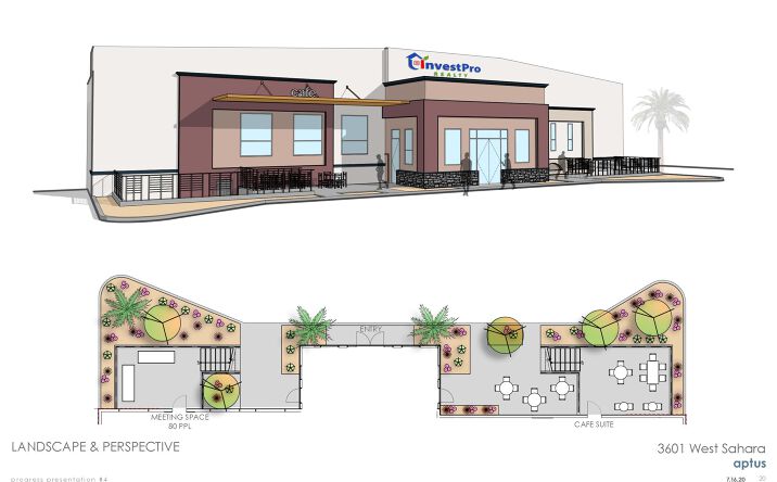 Pictures of Retail, Office, Restaurant property located at 3601 W Sahara Ave, Las Vegas, NV 89102 for lease - image #1