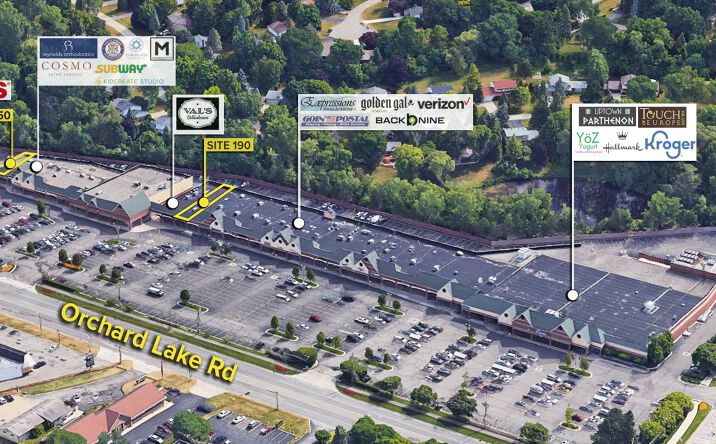 Pictures of Retail, Office property located at 4295-4395 Orchard Lake Road, West Bloomfield Township, MI 48323 for lease - image #1