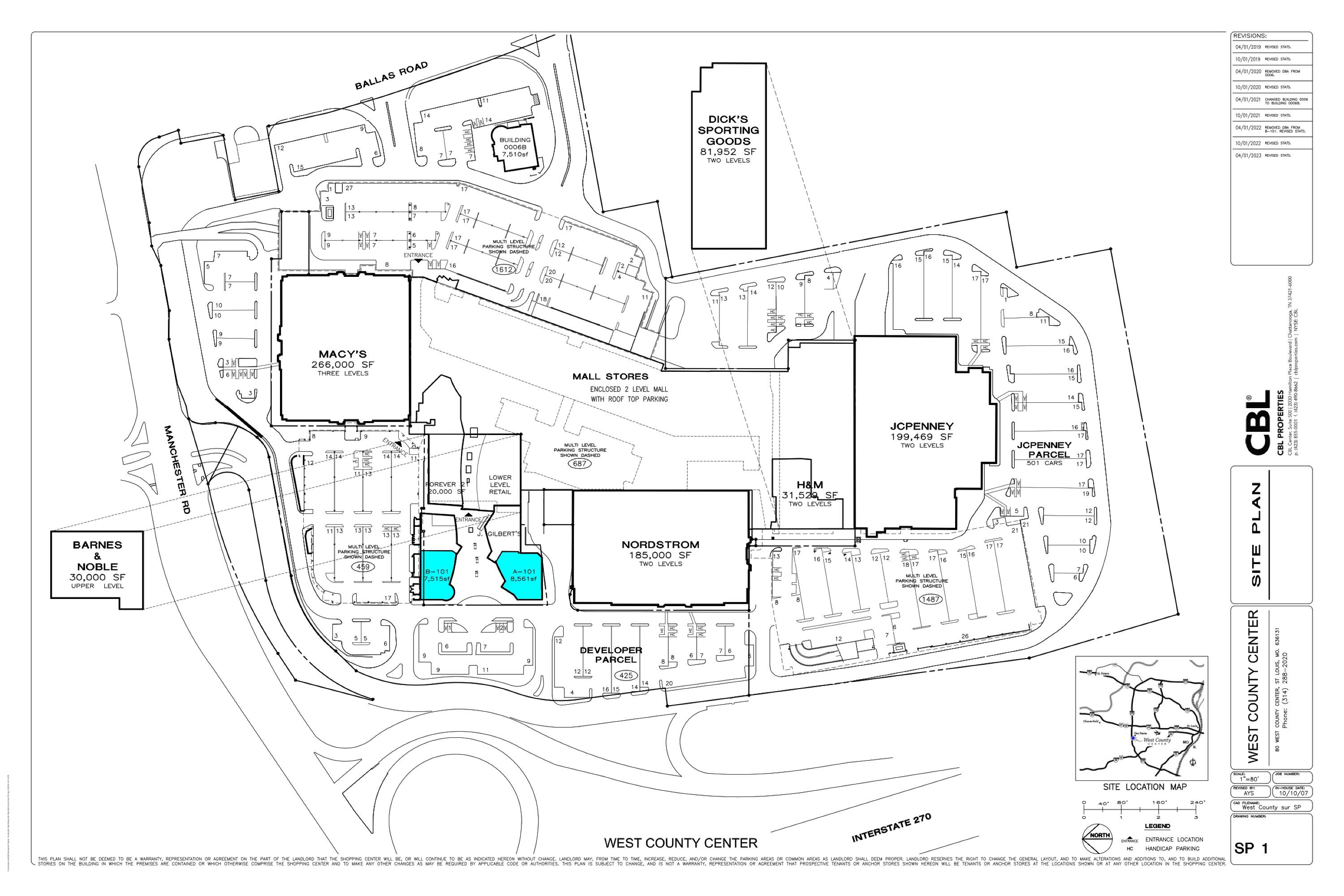 Mall Directory  West County Center