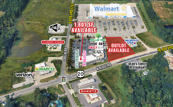 Pictures of Retail property located at N Ridge Rd, Madison, OH 44057 for lease - image #1
