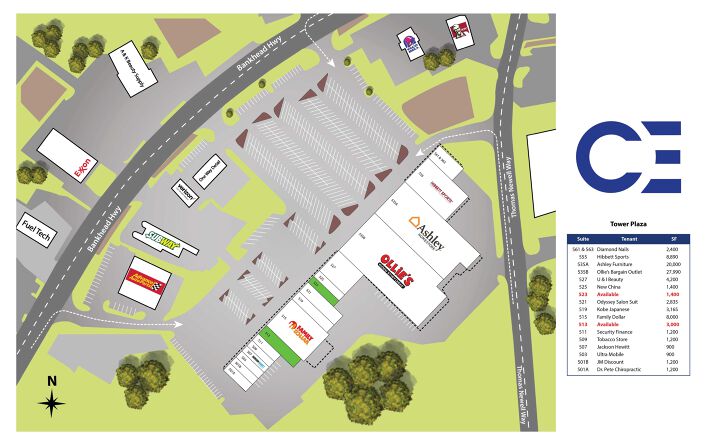 Pictures of Retail, Restaurant property located at 525 Bankhead Hwy, Carrollton, GA 30117 for lease - image #1