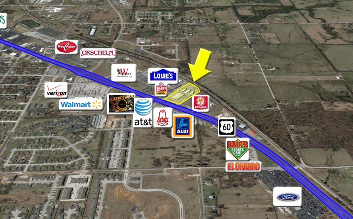 Pictures of Land property located at Republic, 1355 US Hwy 60, Republic, MO 65738 for lease - image #1