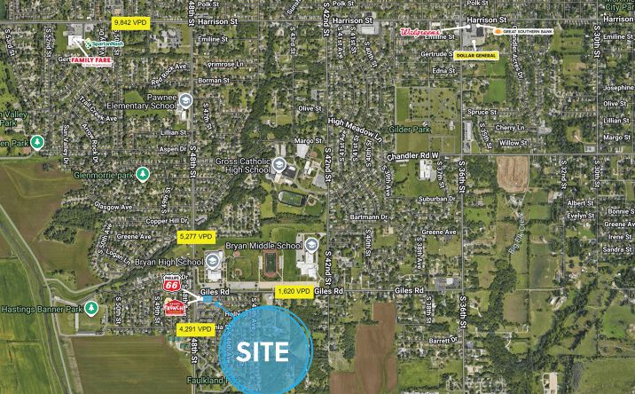 Pictures of Retail property located at 4739 Giles Rd, Bellevue, NE 68157 for lease - image #1